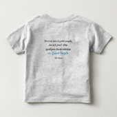 Vlag van Quebec grunge stijl geërodeerd Kinder Shirts (Achterkant)