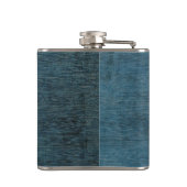 Vlag van Quebec Heupfles (Achterkant)