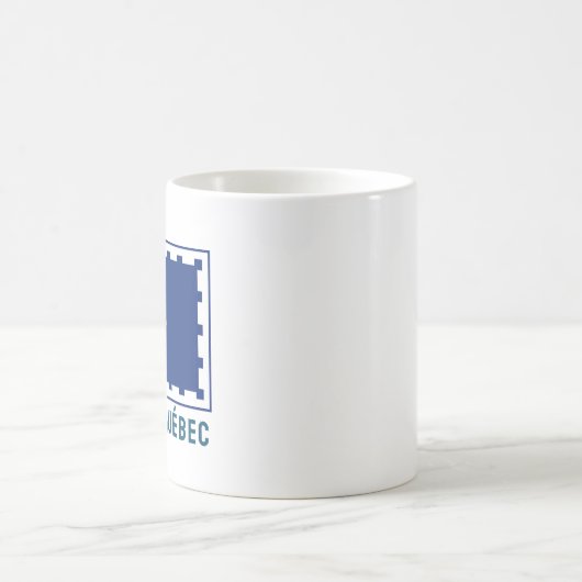 Vlag van Quebec Koffiemok (Center)