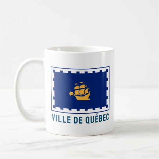 Vlag van Quebec Koffiemok (Links)