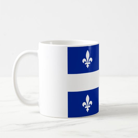 Vlag van Quebec Koffiemok (Links)