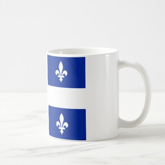 Vlag van Quebec Koffiemok (Rechts)