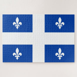 Vlag van Quebec Legpuzzel