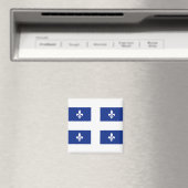 Vlag van Quebec Magneet (Insitu (Vaatwasser))