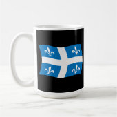 Vlag van Quebec mok (Links)