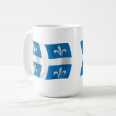 Vlag van Quebec mok (Voorkant links)