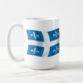 Vlag van Quebec mok (Links)