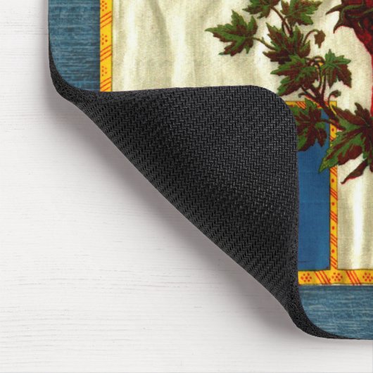 Vlag van Quebec Muismat (Hoek)