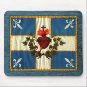 Vlag van Quebec Muismat (Voorkant)