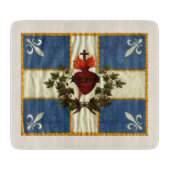 Vlag van Quebec Snijplank (Voorkant)