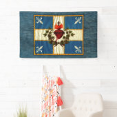 Vlag van Quebec Spandoek (Insitu)