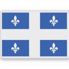 Vlag van Quebec Sticker