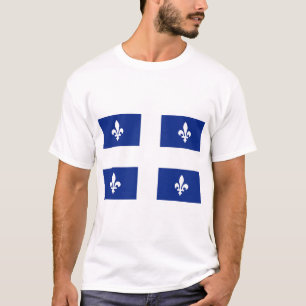 Vlag van Quebec T-shirt