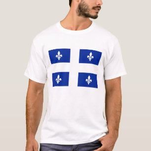 Vlag van Quebec T-shirt