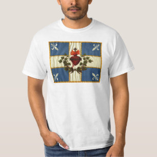 Vlag van Quebec T-shirt