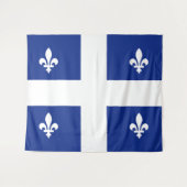 Vlag van Quebec Wandkleed (Voorkant (horizontaal))