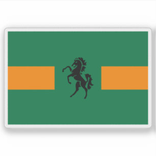 Vlag van QwaQwa, de Republiek Zuid-Afrika Sticker