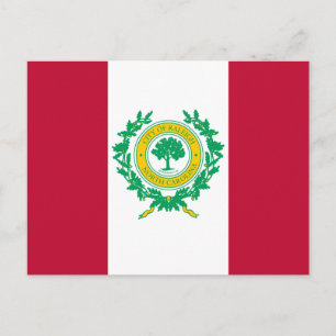 Vlag van Raleigh, Briefkaart North Carolina