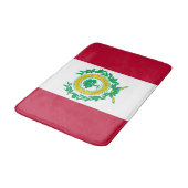 Vlag van Raleigh, North Carolina Bath Mat (Gekanteld)