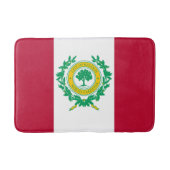 Vlag van Raleigh, North Carolina Bath Mat (Voorkant)