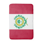 Vlag van Raleigh, North Carolina Bath Mat (Voorkant Verticaal)