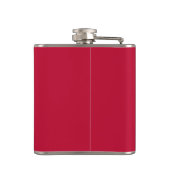Vlag van Raleigh, North Carolina Hip Flask Heupfles (Achterkant)
