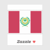 Vlag van Raleigh, North Carolina Sticker (Vel)