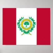 Vlag van Raleigh, Poster North Carolina (Voorkant)