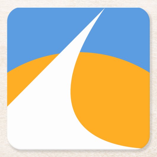 Vlag van Redding, Californië Kartonnen Onderzetters (Voorkant)