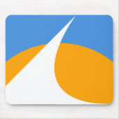 Vlag van Redding, Californië Muismat (Voorkant)