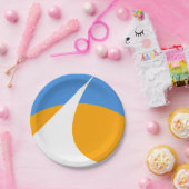 Vlag van Redding, Californië Papieren Bordje (Feest)