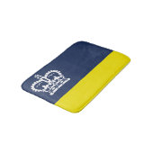 Vlag van Regina, Saskatchewan Bath Mat (Gekanteld)