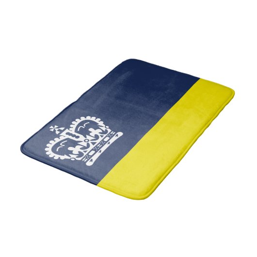 Vlag van Regina, Saskatchewan Bath Mat (Gekanteld)