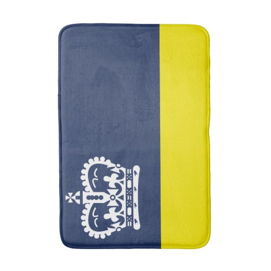 Vlag van Regina, Saskatchewan Bath Mat (Voorkant Verticaal)