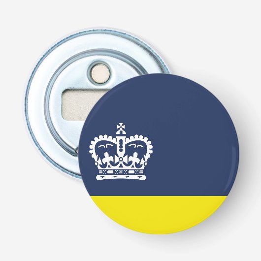 Vlag van Regina, Saskatchewan Bottle Opener (Voorkant)