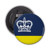 Vlag van Regina, Saskatchewan Bottle Opener (Voorkant)