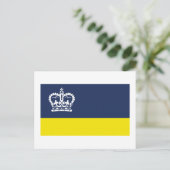 Vlag van Regina, Saskatchewan Briefkaart (Staand voorkant)