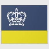 Vlag van Regina (Saskatchewan, Canada) Cadeaupapier (Vlak)