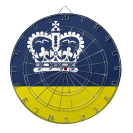 Vlag van Regina (Saskatchewan, Canada) Dartbord