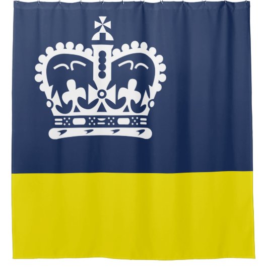 Vlag van Regina (Saskatchewan, Canada) Douchegordijn (Voorkant)
