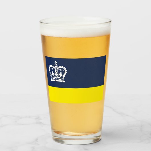 Vlag van Regina (Saskatchewan, Canada) Glas (Voorkant gevuld)