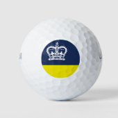 Vlag van Regina (Saskatchewan, Canada) Golfballen (Voorkant)