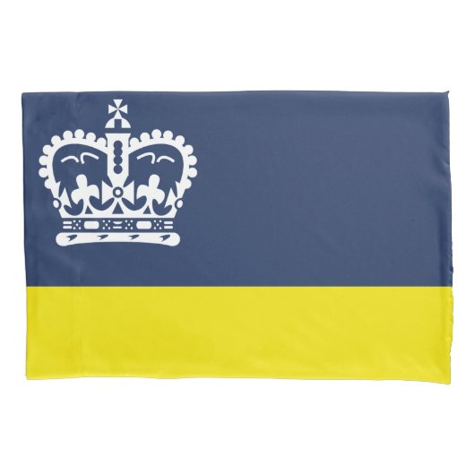 Vlag van Regina (Saskatchewan, Canada) Kussensloop (Voorkant-Links)