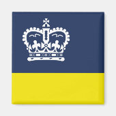 Vlag van Regina (Saskatchewan, Canada) Magneet (Voorkant)