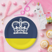 Vlag van Regina (Saskatchewan, Canada) Papieren Bordje (Feest)