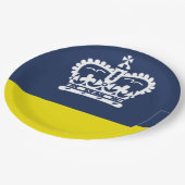 Vlag van Regina (Saskatchewan, Canada) Papieren Bordje (Gekanteld)