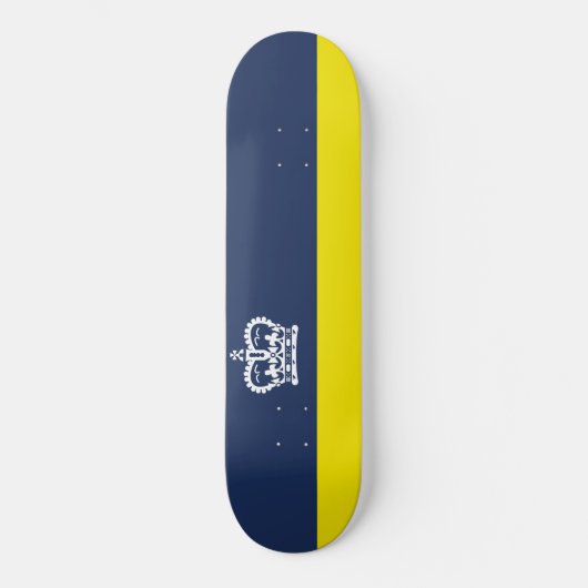 Vlag van Regina (Saskatchewan, Canada) Persoonlijk Skateboard (Voorkant)