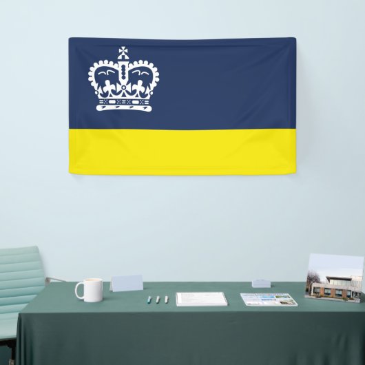 Vlag van Regina (Saskatchewan, Canada) Spandoek (Beurs)