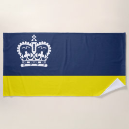 Vlag van Regina (Saskatchewan, Canada) Strandlaken