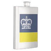 Vlag van Regina, Saskatchewan Flask Flacon (Rechts)